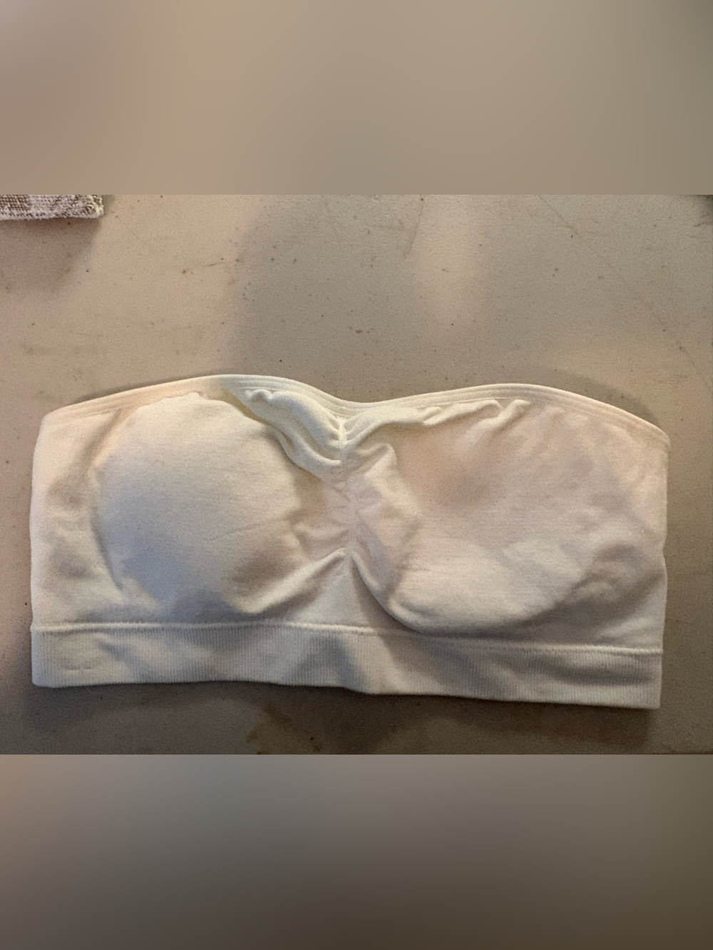 Girls’ bandeau strapless bra